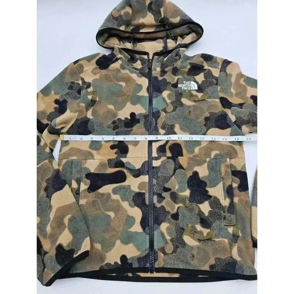 The North Face Kids' M Glacier Full Zip Hooded Jacket NWT - Picture 3 of 9